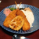 近江ノ國のおだいどこ - 料理写真:醤油屋の串カツカレー。