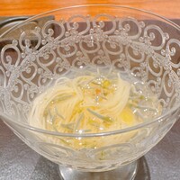 イル アオヤマ - じゅんさいのカッペリーニ