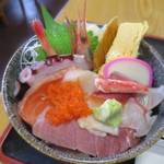 寿司吉 - 海鮮丼(アップ)