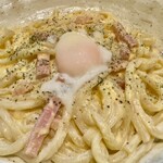 323060889 - 「名物カルボナーラうどん」2玉（特盛）