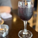 居酒屋燃えた うらめし屋 - かち割りワインの黒、これ好き！