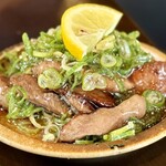 居酒屋燃えた うらめし屋 - 【逸　品】ねぎ塩牛たん