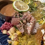 間借りカレー シモカワスパイス - 
