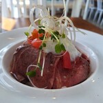Limpid - 料理写真:牛ミスジのローストビーフ丼