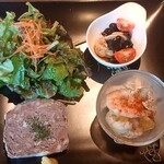 スペインクラブ 茅ヶ崎 - 本日の前菜3種盛り合わせ