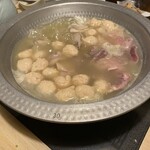 博多華味鳥 - 水炊き出来上がり