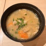 とんかついなば和幸 そごう大宮店 - 豚汁