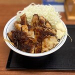 かつや - トンテキ2枚どーん！