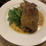 フニクラ - 鴨のコンフィ。お肉ほろほろ。