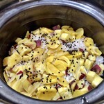 旬菜和味 - 栗とさつま芋の炊き込みご飯