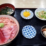 竹家食堂 - 二色丼