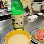 たまには焼肉陸 - マッコリ