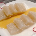 龍のかくれんぼ - 子持ちこんにゃく 酢みそ③