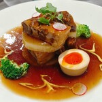 龍のかくれんぼ - 豚角煮④