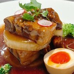 龍のかくれんぼ - 豚角煮⑤