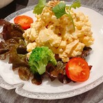 龍のかくれんぼ - 玉子サラダ③