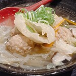 龍のかくれんぼ - 白才と鶏つくねの旨煮③