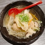 龍のかくれんぼ - 白才と鶏つくねの旨煮①