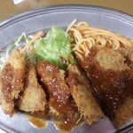 亀の家食堂 - 一口カツ・並べてみました