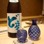 鮨 飛躍 - 日本酒「ど辛 純米生原酒 蔵付き分離 セクスィー山本酵母」