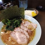 寿々喜家 本店 - ラーメン(並)+チャーシュー