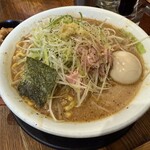 純米味噌らーめん みそら堂 - 深うまネギ味噌らーめん
