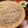 りょうり屋 くどう - もり蕎麦【冷】《十割》(税込1,100円)
                  手打ちでななく、蕎麦粉(茨城県産)をミキサーに掛けて練り、押出式蕎麦製麺機を使用し、目の前で蕎麦を作成し直ぐ茹でたものです