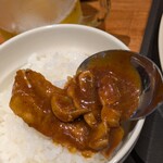 洋食屋 ムッシュ - ライスに乗せて