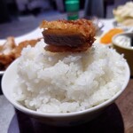 ほびーい喫茶店 - 自作カツ丼(笑)