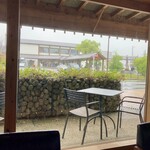 参道テラス - 自席から