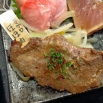 わ楽 - 本マグロほほ肉ステーキ　やわらかい！