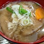 わ楽 - 具沢山豚汁