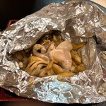 心一 - まいたけとにしんの白子のホイル焼き