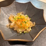 心一 - あん肝とくずきり