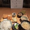 ごはんや一芯 - カニクリームコロッケ定食