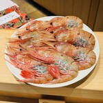 大阪天満宮 鮨とよなが - ボタン海老