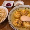 Akashi Yaki Tako An - サービスセット(税込680円)
                ①つゆ浸し明石焼き【5個】②たこ飯③柚子蛸《柚子風味の蛸塩辛》④お漬け物(柴漬け胡瓜)
                このボリュームで税込680円は激安！
