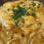 サチア ビーフストロガノフ - ふんわりオムレツ