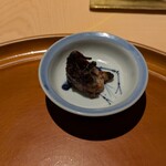 銀座 しのはら - 鮎の頭の唐揚げ