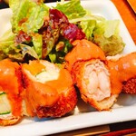 パルファン - エビと野菜の肉巻きフライ