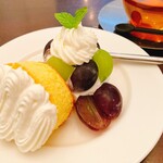 パルファン - ぶどうのショートケーキ