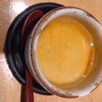 鮨 権左衛門 - 茶碗蒸し（具無し、出汁が素晴らしい）