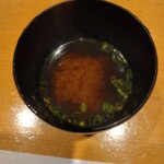 鮨 権左衛門 - 赤出汁