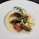 フレンチレストラン 蔦の葉 - フォアグラのソテー