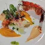 フレンチレストラン 蔦の葉 - オマール海老のソテー