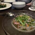 アメリカンクラブハウス 都立大学店 - 鯛のカルパッチョ