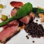 フレンチレストラン 蔦の葉 - 鴨のロースト