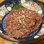 がんばれニッポン馬肉道場 馬喰ろう - 馬肉のなめろう