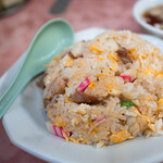 かさま - チャーハン（スープ付き）¥600