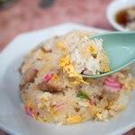 かさま - チャーハン（スープ付き）¥600